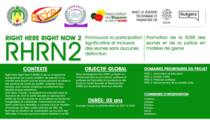 PROGRAMME PHARE: RIGHT HERE RIGHT NOW 2